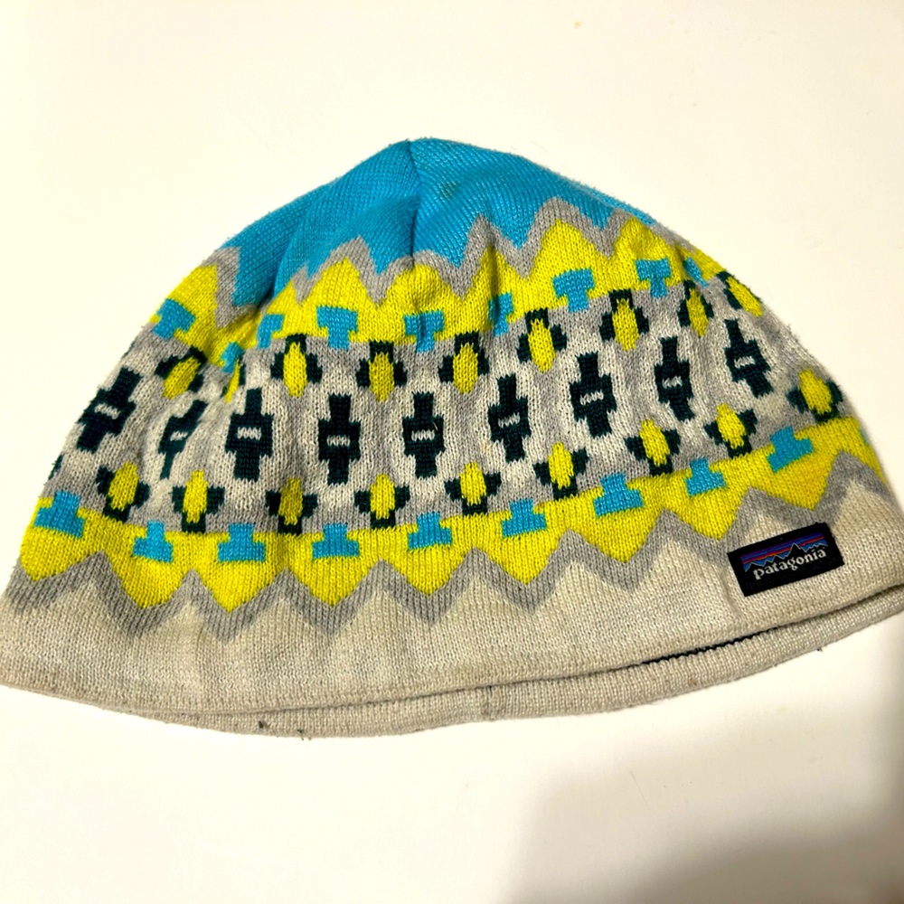 Patagonia Beanie Hat, child size or adult small head